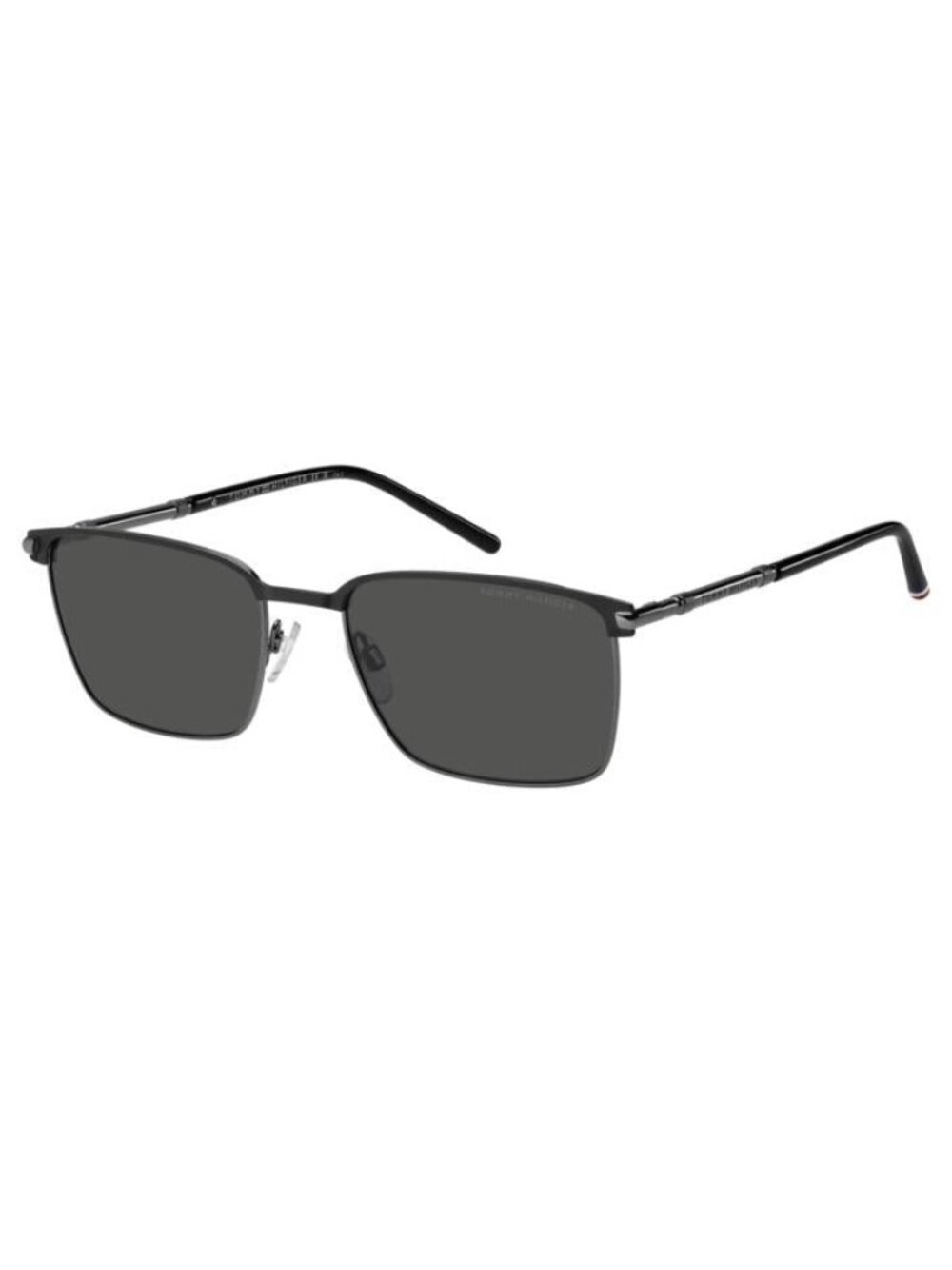 New Tommy Hilfiger Men's Sunglasses Black Grey Lens TH 2329 S ANS 57